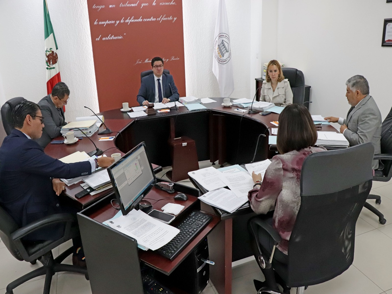 Ratifican a jueces administrativos del TJAM